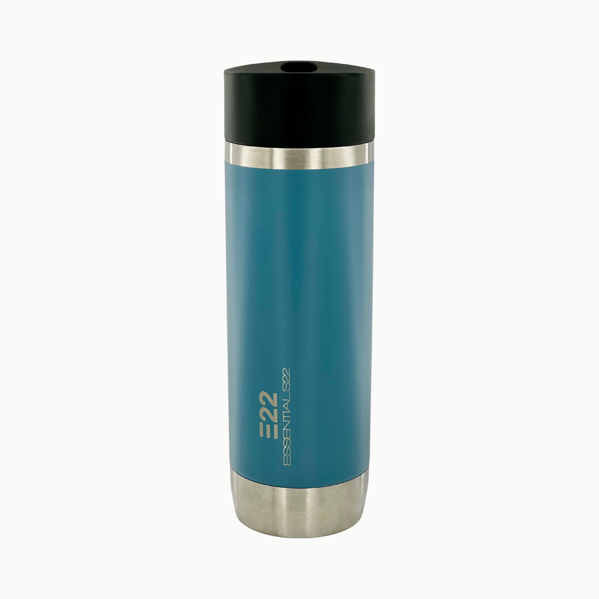 Premium 18/8 Stainless Steel Travel Tumbler - Press-to-Drink 450ml (15.22 fl oz)